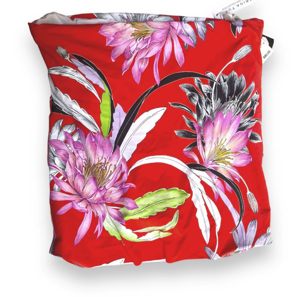 Trina Turk Shangri La Convertible Skirted High Waist Bikini Bottoms | Womens 4 - Picture 7 of 7